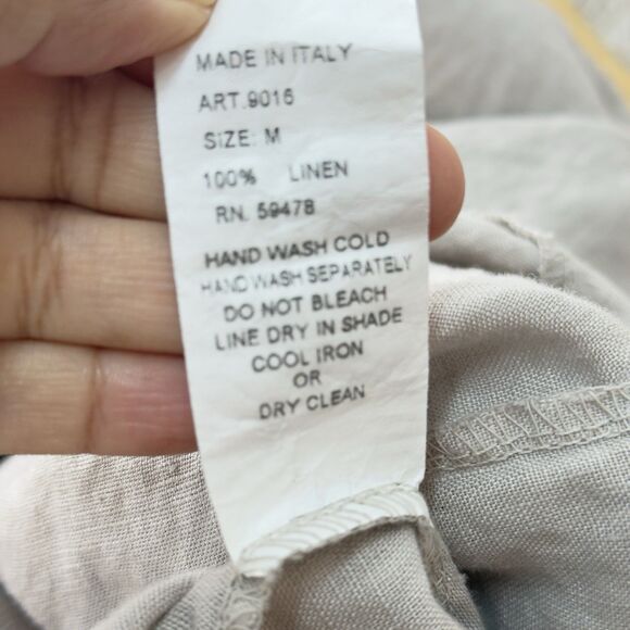 Laura Bianchi 100% Linen Maxi Dress - Picture 15 of 15